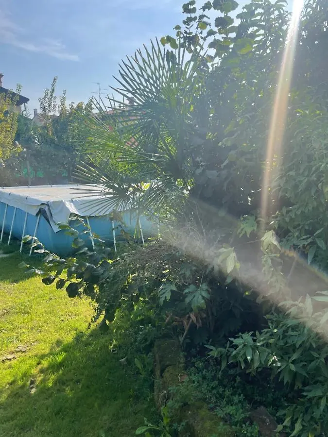 Il Giardino Di Emilia - Intero Appartamento In Villa Con Giardino Privato E Piscina Estiva Pontirolo Nuovo Alloggio in famiglia